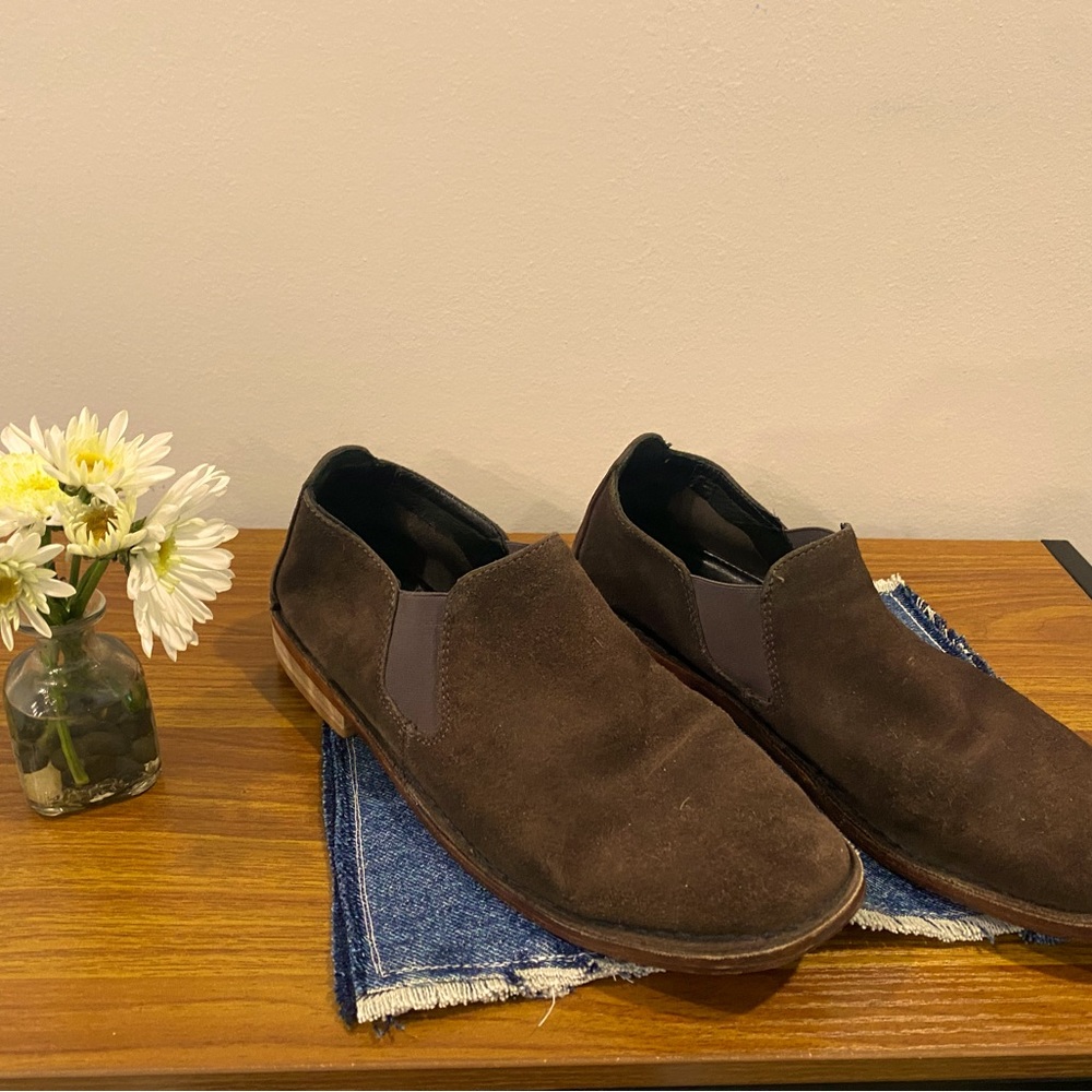 Vince slip on shoe geniune leather made in Italy